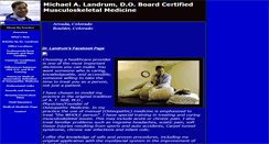 Desktop Screenshot of drlandrum.com